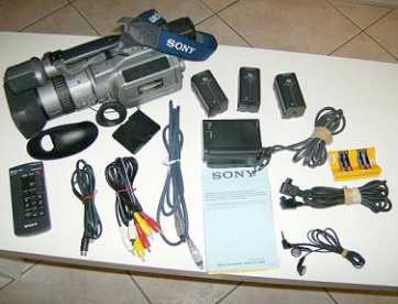 Foto: Verkauft Videokamera SONY - SONY DCR-VX1000E