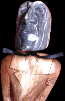 Foto: Verkauft Statue Holz - BELCANTO - Zeitgenössisch