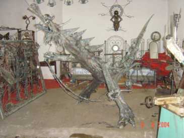 Foto: Verkauft Skulpture DRAGAO DE HIERRO UNICO - Zeitgenössisch