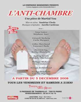 Foto: Verkauft Konzertschei L'ANTI-CHAMBRE - THEATRE DES DEUX REVES PARIS