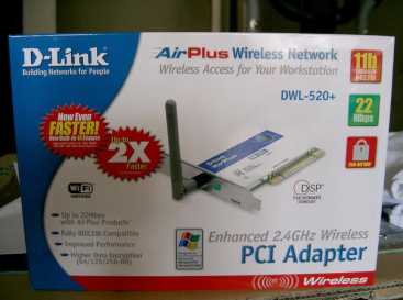 Foto: Verkauft Netzausrüstung DLINK - DLINK DWL-520+