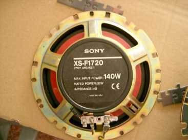 Foto: Verkauft Lautsprecher SONY - XS-F1720