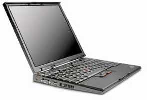 Foto: Verkauft Laptop-Computer IBM - THINKPAD
