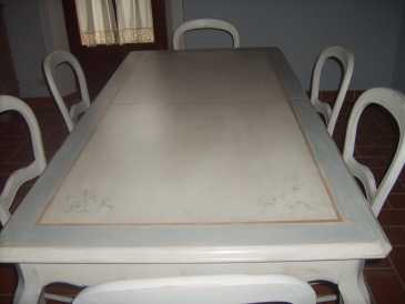 Foto: Verkauft Tabelle MOBILE ARTIGIANALE - TAVOLO PROVENZALE DECORATO A MANO
