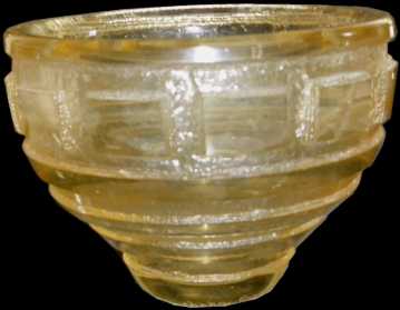 Foto: Verkauft Glasgegenstand VASE DAUM NANCY FRANCE GRAVE A L´ACIDE JAUNE - Vase