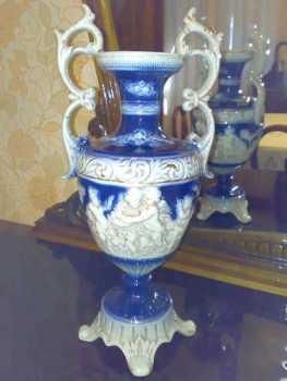 Foto: Verkauft Keramiken TRITTICO IN PORCELLANA CON DECORAZIONI IN RILIEVO - Topf