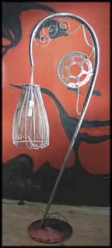 Foto: Verkauft Fußbodenlampe LAMPE EN CAGE