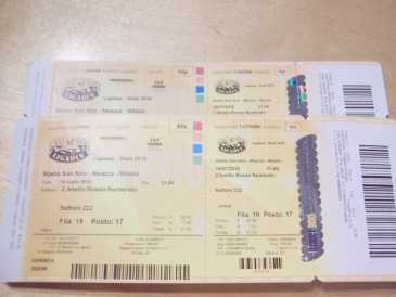 Foto: Verkauft Konzertscheine VENDO BIGLIETTI LIGABUE - MILANO