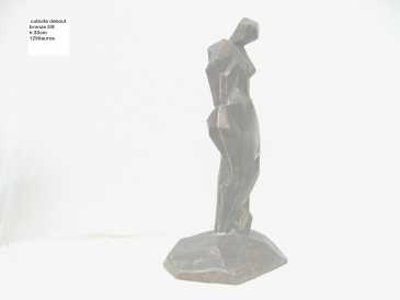 Foto: Verkauft Statue Bronze - CUBISTE DEBOUT - Zeitgenössisch