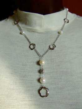 Foto: Verkauft Halsband Mit Perle - Frauen - LE PIETRINE - LP 003C
