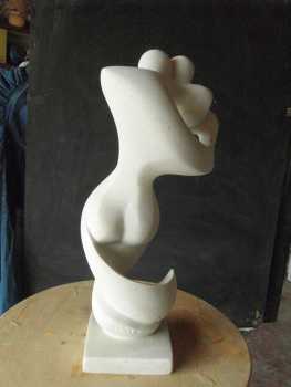 Foto: Verkauft Statue Marmor - SCULPTURE DARIUS (EVASION ) - Zeitgenössisch