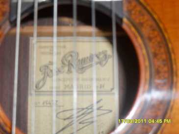 Foto: Verkauft Gitarre RAMIREZ 1A - 1A