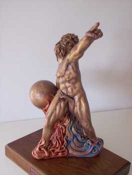 Foto: Verkauft Statue Keramik - TERRA,ARIA ,ACQUA,FUOCO,LA FURIA CREATIVA - Zeitgenössisch