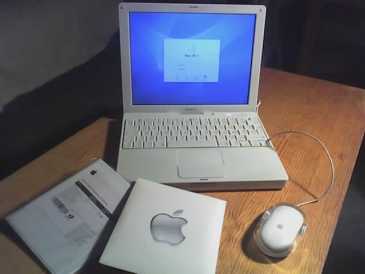 Foto: Verkauft Laptop-Computer APPLE - IBook