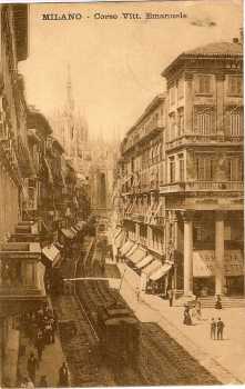 Foto: Verkauft 2 Ausgewischten Postkarten MILANO - Monumente und Architektur