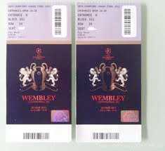 Foto: Verkauft Scheine für sportliche Ereignisse UEFA CHAMPIONS LEAGUE 2011 - LONDON, WEMBLEY