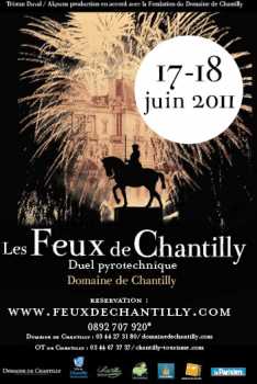 Foto: Verkauft Konzertschein LES FEUX DE CHANTILLY - CHANTILLY