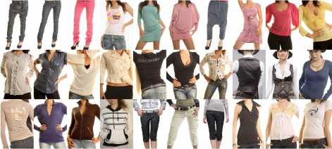 Foto: Verkauft Kleidung und Juwel Frauen - BRAY STEVE ALAN, BSA, 525, ABSOLUT JOY, SEXY WOMAN - MIX APPAREL