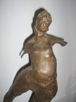 Foto: Verkauft Statue Bronze - DONNA - Zeitgenössisch