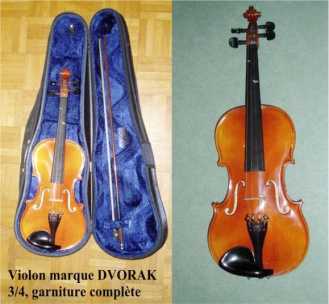 Foto: Verkauft Geige DVORAK - 3/4