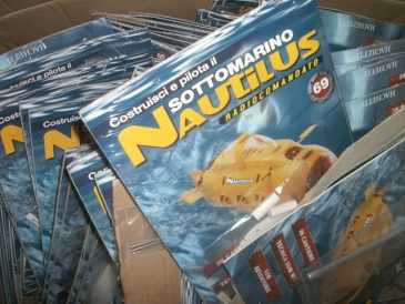 Foto: Verkauft Spielzeug und Modellbau HACHETTE - NAUTILUS SOTTOMARINO DA MONTARE HACHETTE