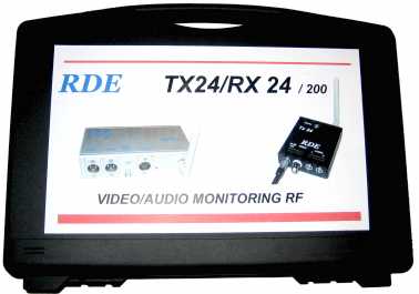 Foto: Verkauft Videokamera TX24/RX24 - VIDEO & AUDIO HF TX24/RX24