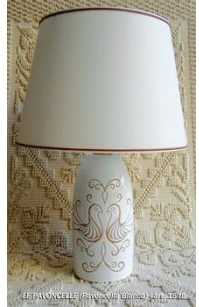 Foto: Verkauft Sandstein LAMPADA CON GRAFFITO - Lampe