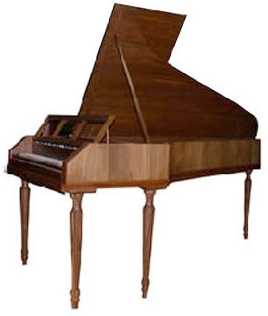 Foto: Verkauft Schwanzklavier HUBBARD - PIANOFORTE