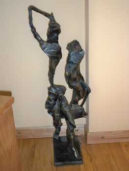 Foto: Verkauft 2 Statuen FIRMA: DE BIASI - Zeitgenössisch