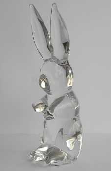 Foto: Verkauft Kristall VETRERIA DAUM / CONIGLIO DI CRISTALLO - Statuette