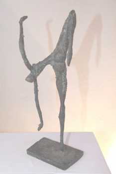 Foto: Verkauft Statue Bronze - EQUILIBRE G.R.S - Zeitgenössisch