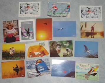 Foto: Verkauft 16 Neuen Postkarten ohnen Stempeln