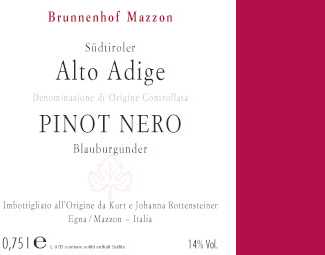 Foto: Verkauft Weine Rot - Pinot Noir - Italien
