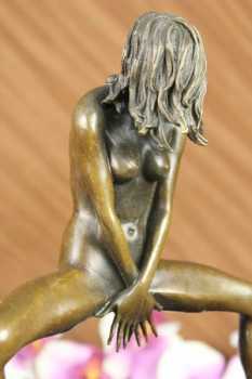 Foto: Verkauft Freistehend Bronze - WESTERN EXCELLENT BRONZE MARBLE  ART STATUE ORIGIN - Zeitgenössisch
