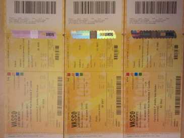 Foto: Verkauft Konzertschein BIGLIETTI CONCERTO VASCO TORINO 15 GIUGNO 2013 - TORINO