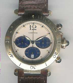 Foto: Verkauft Braceletuhr - mechanisch Männer - ROLEX CARTIER - PASHA DAY-DATE