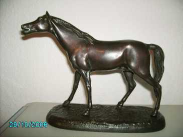 Foto: Verkauft Statue Bronze - PFERD - Zeitgenössisch