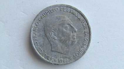 Foto: Verkauft Währung / Münze / Zahle MONEDA DE FRANCO