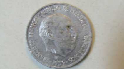Foto: Verkauft Königliche Währung FRANCISCO FRANCO  1959