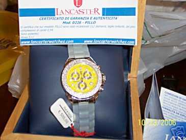 Foto: Verkauft Chronograph Uhr Frauen - LANCASTER - MOD. PILLO CON DIAMANTI