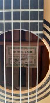 Foto: Verkauft Gitarre JUAN MIGUEL CARMONA 2002 - PALISSANDRE DE RIO / EPICEA