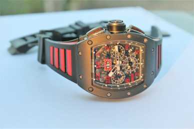 Foto: Verkauft Chronograph Uhr Männer - RICHARD MILLE - RM011 FELIPE MASSA TITANIUM