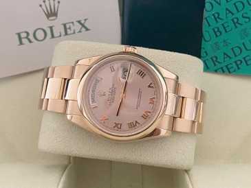Foto: Verkauft Uhre Männer - ROLEX - ROLEX DAY-DATE 118205 FULLSET OR ROSE  ROLEX DAY-D