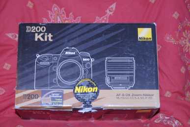Foto: Verkauft Fotoapparat NIKON - D 200 KIT
