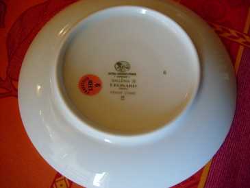 Foto: Verkauft 6 Porzellann SERVICE A THE GRIFFE LEONARD - Tasse