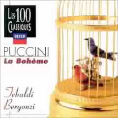 Foto: Verkauft CD Klassiker, Lyrisch, Oper - LA BOHEME  PUCCINI (EXTRAITS) - LES 100 CLASSIQUES