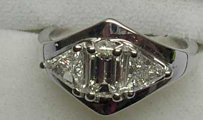 Foto: Verkauft Ring Mit Diamanten - Frauen - ANILLO CON DIAMANTES - ANILLO ORO BLANCON CON DIAMANTES