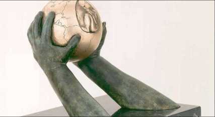 Foto: Verkauft Statue Marmor - IL DONO DELLA VITA - Zeitgenössisch