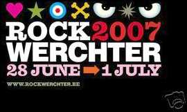 Foto: Verkauft Konzertschein WERCHTER ROCK FESTIVAL - LEUVEN