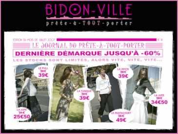Foto: Verkauft Kleidung Frauen - BIDON-VILLE.COM - VETEMENT FUTURE MAMAN